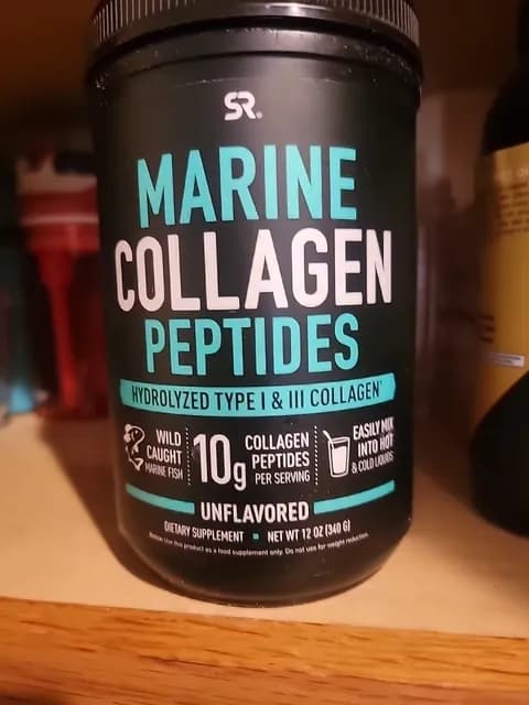 Sports Research Marine Collagen Peptides Hydrolyzed Type I & Iii Collagen Unflavored