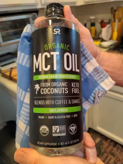 Sports Research Organic Unflavored Mct Oil
