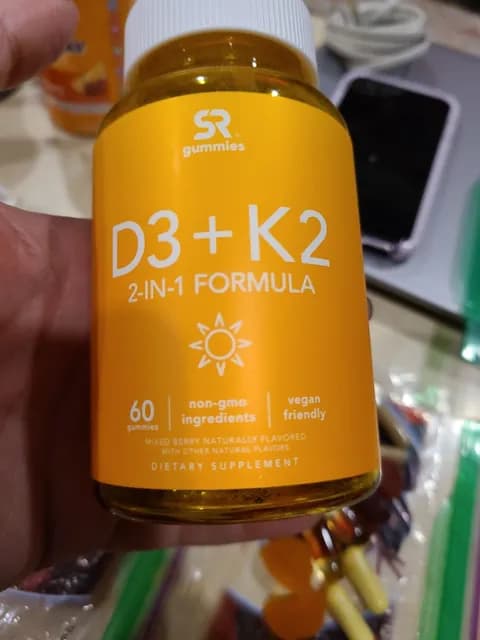 Sr Gummies D3 + K2 2-In-1 Formula