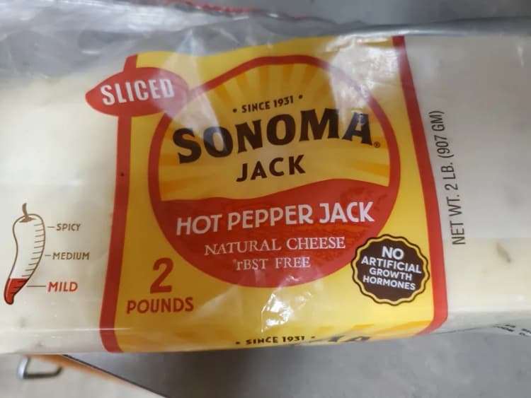 Sonoma Jack Sliced Hot Pepper Jack Natural Cheese