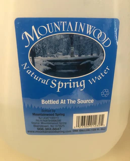Mountainwood Natural Spring Water