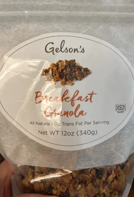 Gelson'S Breakfast Granola