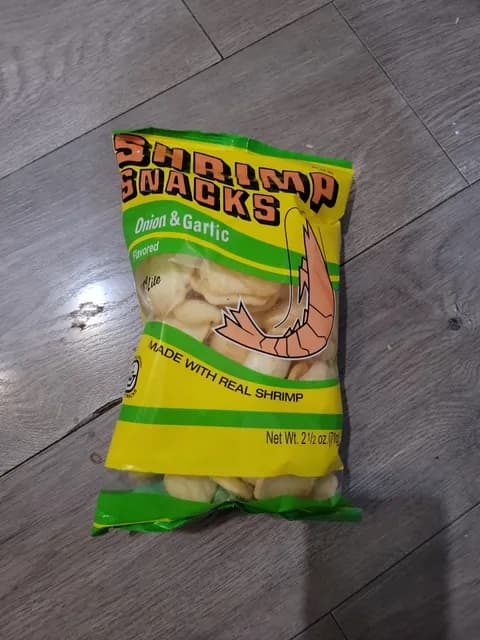 Marco Polo Shrimp Snacks Onion & Garlic Flavored