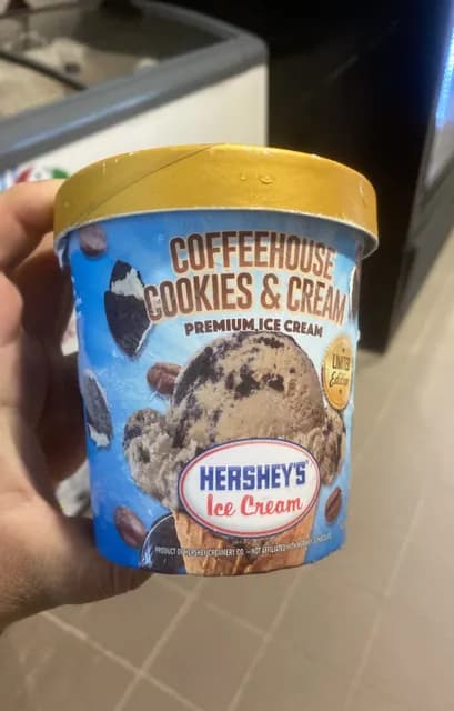 Hershey'S Ice Cream Coffeehouse Cookies & Cream Premium Ice Cream