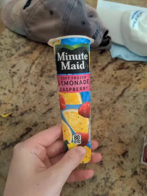 Minute Maid Soft  Lemonade Raspberry