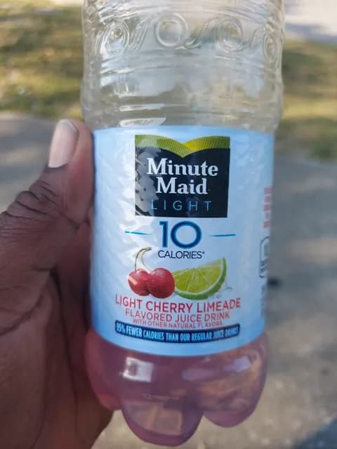 Minute Maid Light Cherry Limeade Flavored Juice Drink