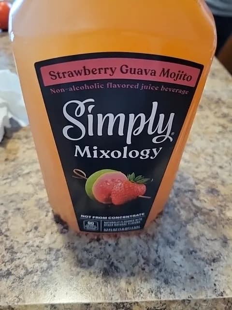 Simply Mixology Strawberry Guava Mojito
