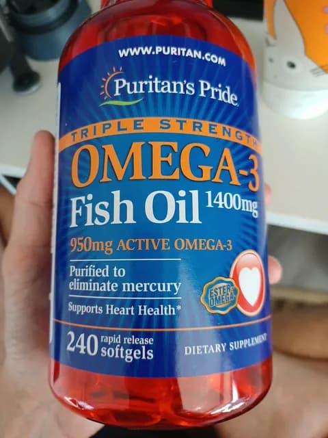 Puritan'S Pride Triple Strength Omega-3 Fish Oil