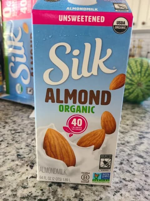 Silk Unsweetened Organic Almond Milk
