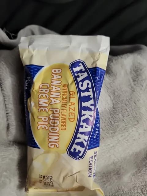 Tastykake Glazed Banana Pudding Creme Pie