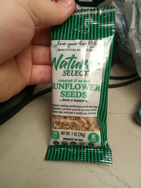 Nature'S Select Roasted & Salted Sunflower Seeds