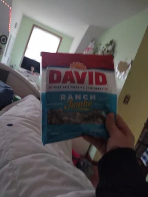 David Salted & Roasted Sunflower Seeds Ranch Flavored, Jumbo