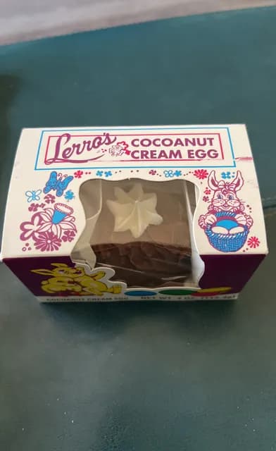 Lerro'S Cocoanut Cream Egg