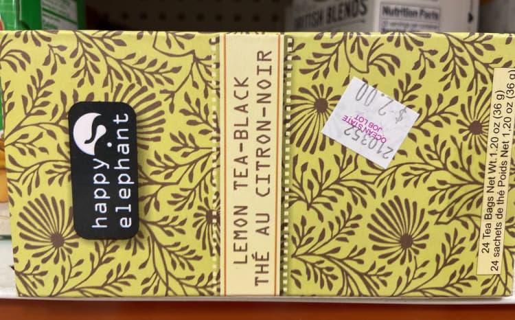 Happy Elephant Lemon Black Tea