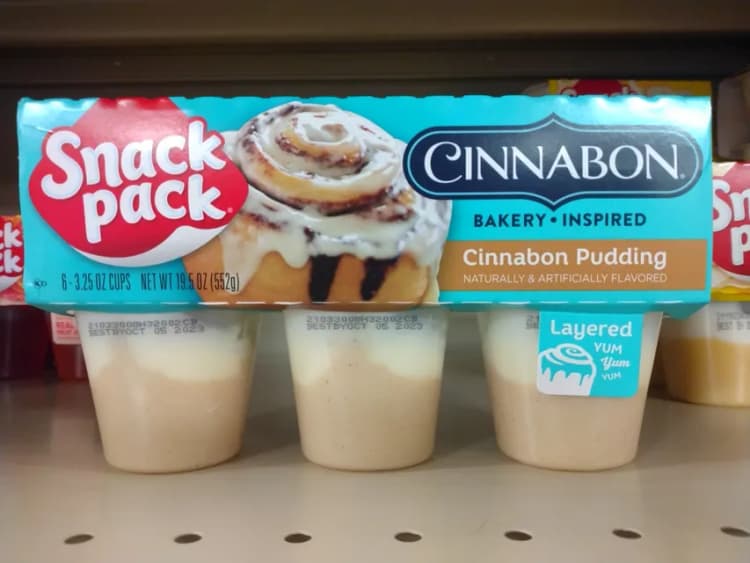 Snack Pack Cinnamon Pudding