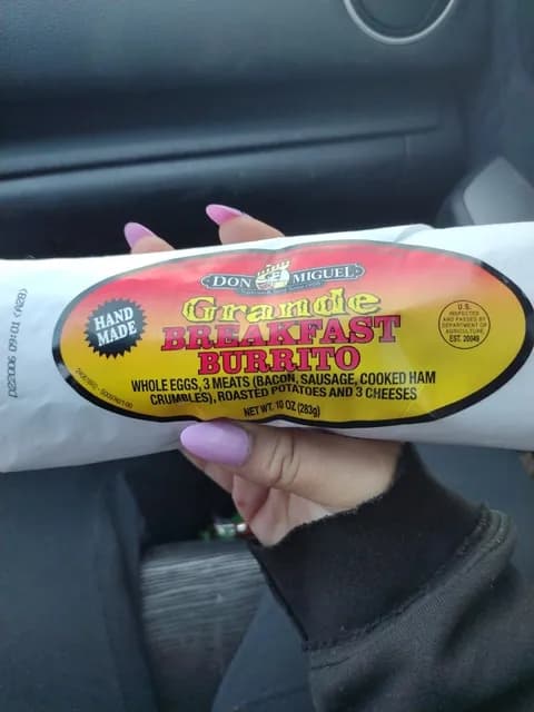 Don Miguel Grande Breakfast Burrito