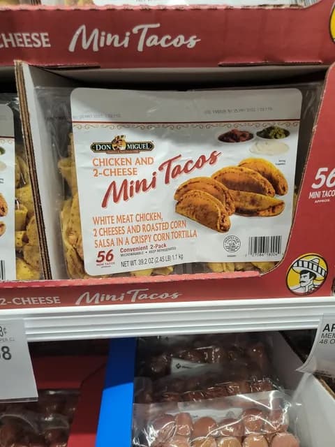 Is it Added Sugar Free? Don Miguel Mini Tacos Chicken And 2-cheese