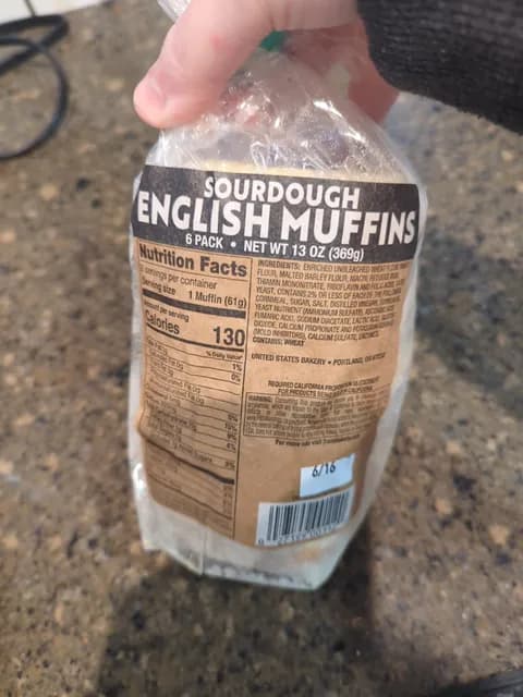 Franz Bakery Sourdough English Muffins