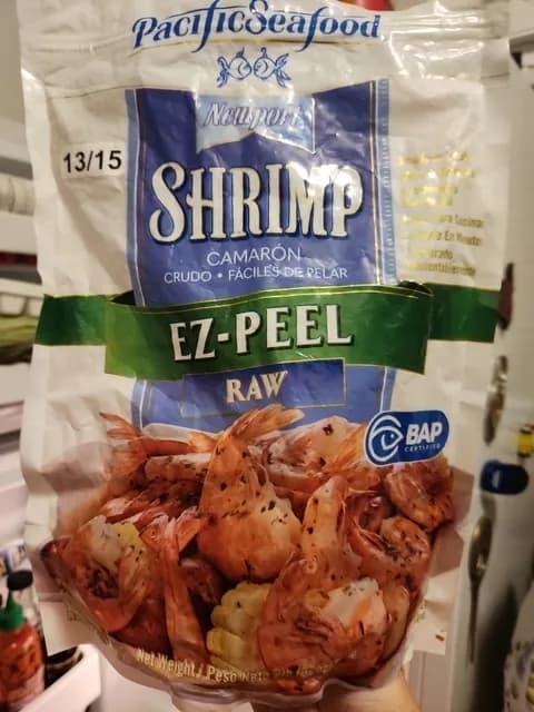 Pacific Seafood Newport Ez-Peel Raw Shrimp