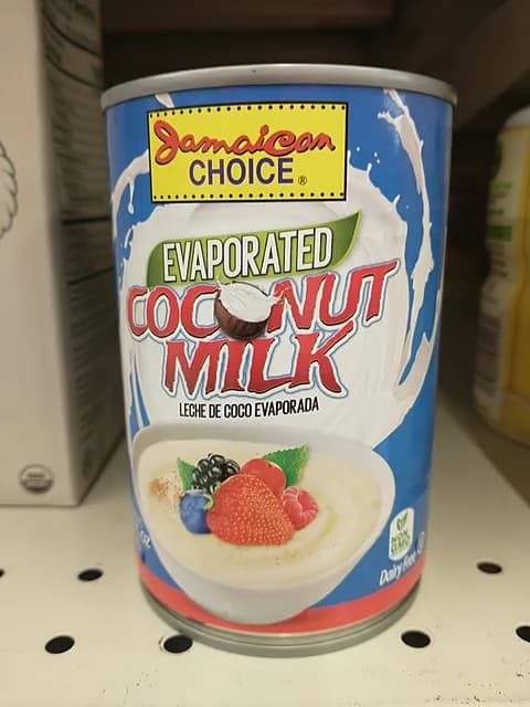 Jamaican Choice Evaporated Coconut Milk
