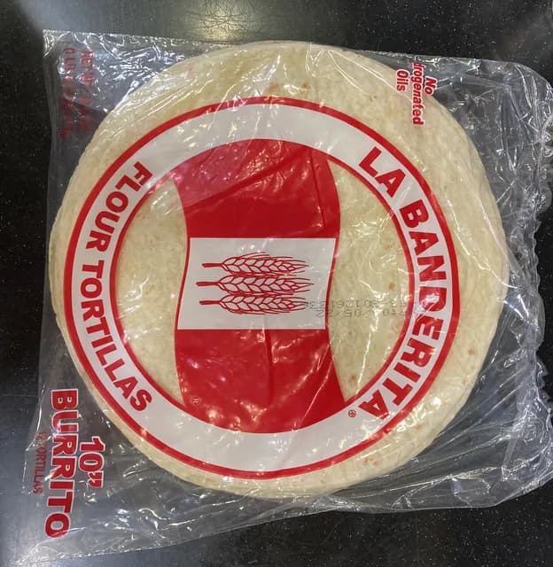 La Banderita 10" Flour Tortillas