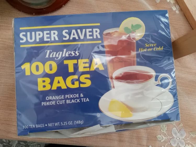 Super Saver Tagless Orange Pekoe & Pekoe Cut Black Tea