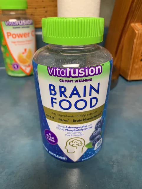 Vitafusion Brain Food Gummy Vitamins 60 Gummies