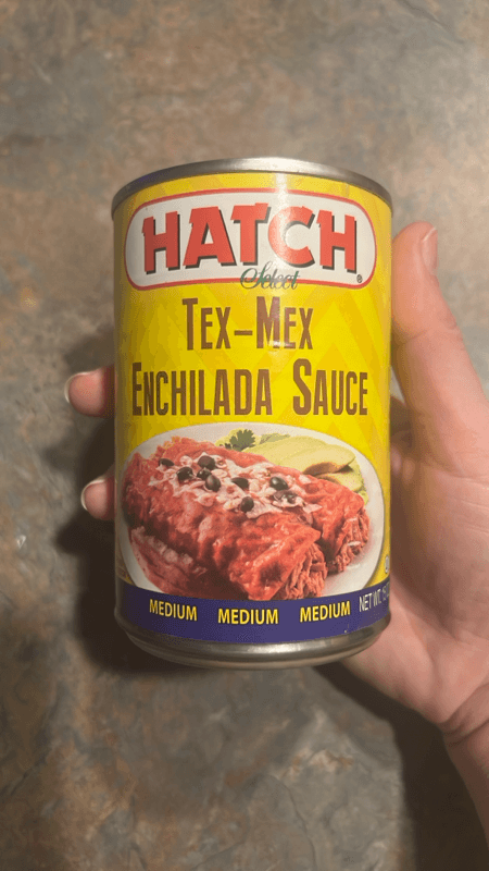Hatch Sauce Enchilada Gluten Free Tex-Mex Medium