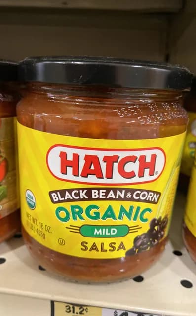 Hatch Black Bean & Corn Organic Mild Salsa