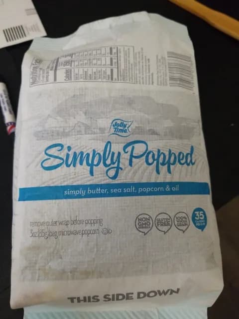 Jolly Time Simply Popped Popcorn