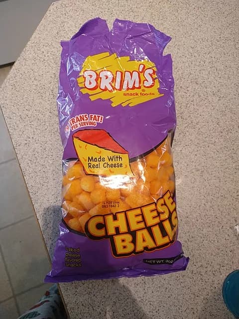 Brim'S Snack Foods Cheese Balls