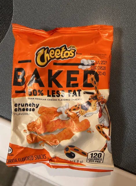Cheetos Baked Crunchy Cheese Flavored Snacks