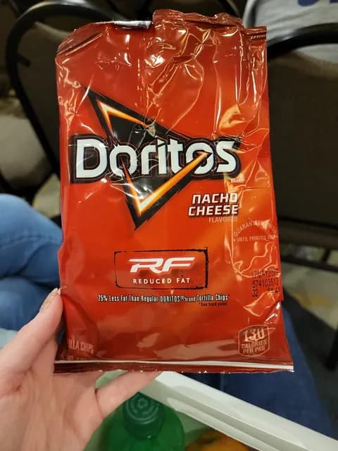 Doritos Reduced Fat Nacho Cheese Flavored Tortilla Chips