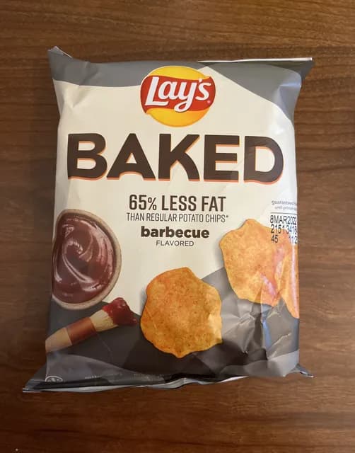 Lay'S Baked Barbecue Flavored Potato Crisps