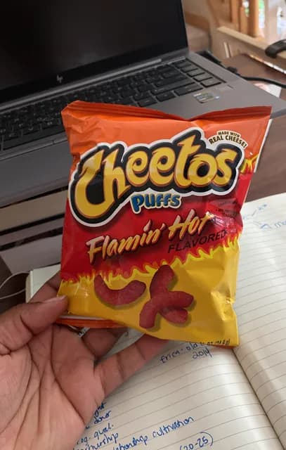 Cheetos Puffs Flamin' Hot Flavored