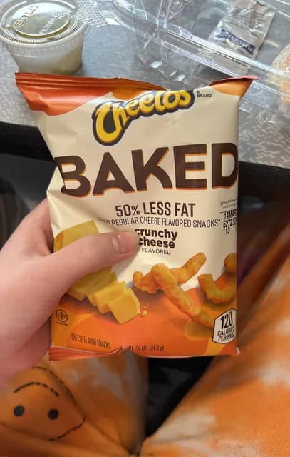Cheetos Baked 50% Less Fat Crunchy Cheese Flavored Snacks