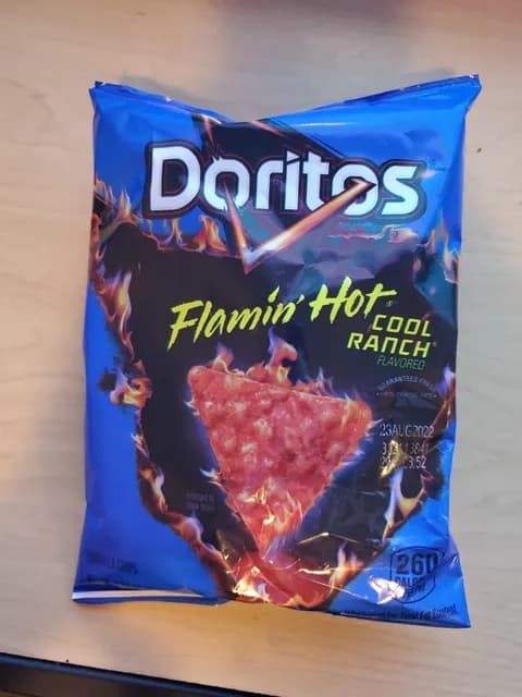 Doritos Flamin' Hot Cool Ranch Tortiila Chips