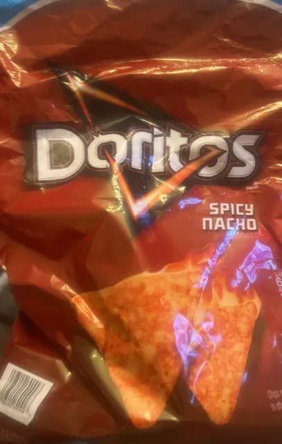 Doritos Spicy Nacho Flavored Potato Chips