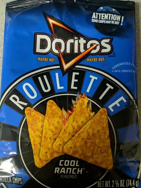 Doritos Roulette Cool Ranch Tortilla Chips