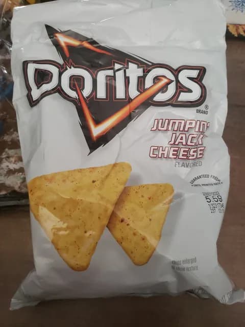 Doritos Jumpn' Jack Cheese Flavor Tortilla Chips