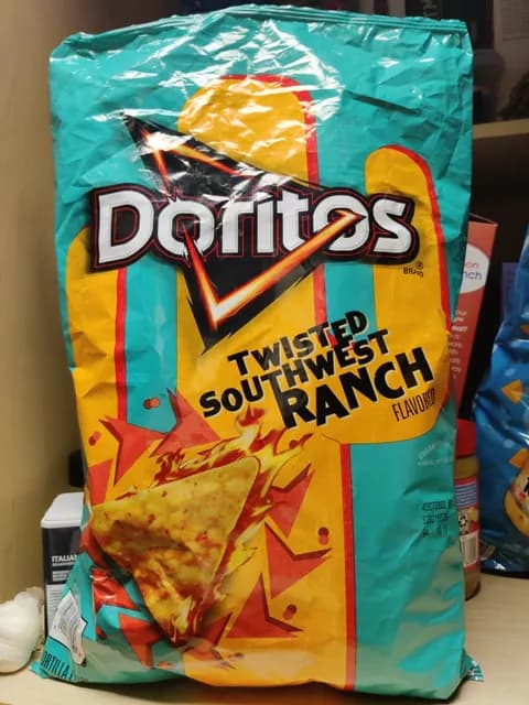 Doritos Twisted Southwest Ranch Flavored Tortilla Chips