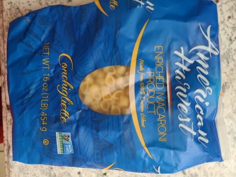 American Harvest Conchigliette Enriched Macaroni Product
