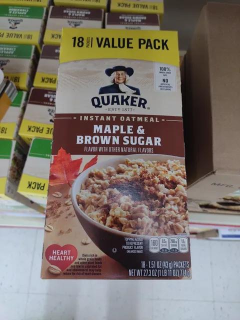 Quaker Oats Quick 1-Minute Oats, 2 pk./5 lbs.