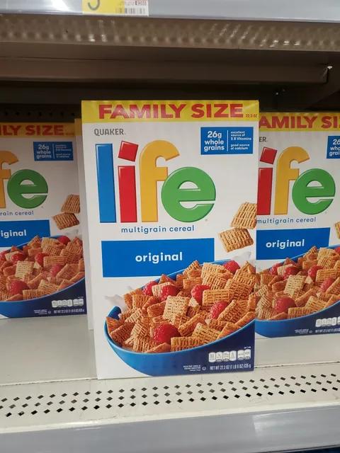 Is it Sesame Free Quaker Life Original Multigrain Cereal