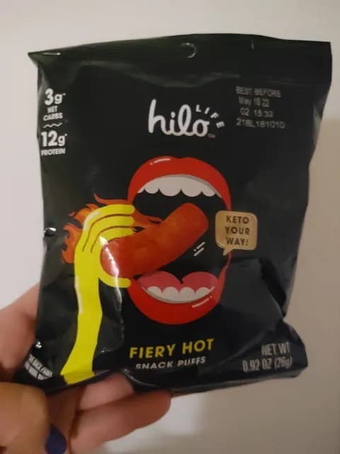 Hilo Life Fiery Hot Snack Puffs