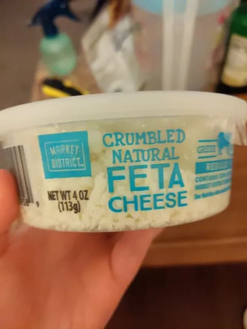 Market District Crumbled Natural Feta Cheese