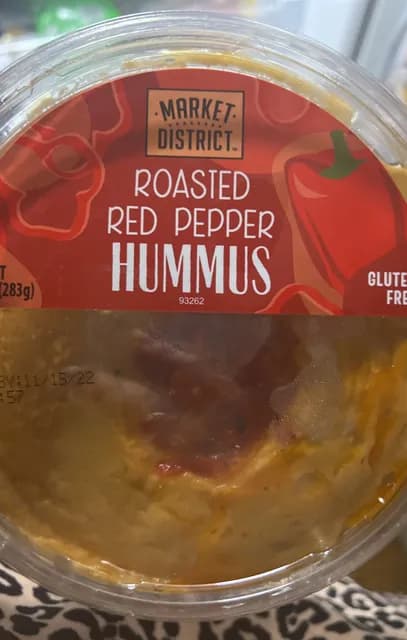 Market District Roasted Red Pepper Hummus