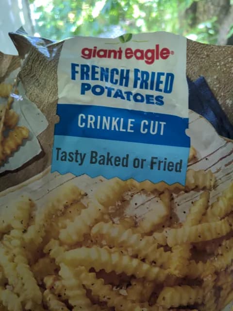 Giant Eagle Crinkle Cut French Fried Potatoes