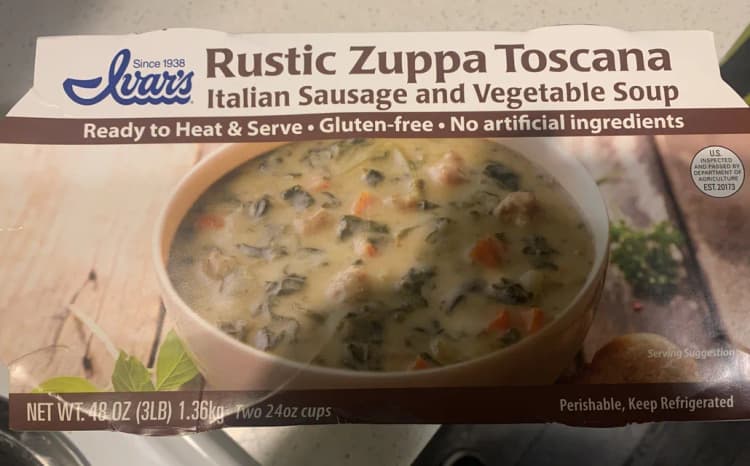 Ivar'S Rustic Zuppa Toscana Italian Sausage And Vegetable Soup