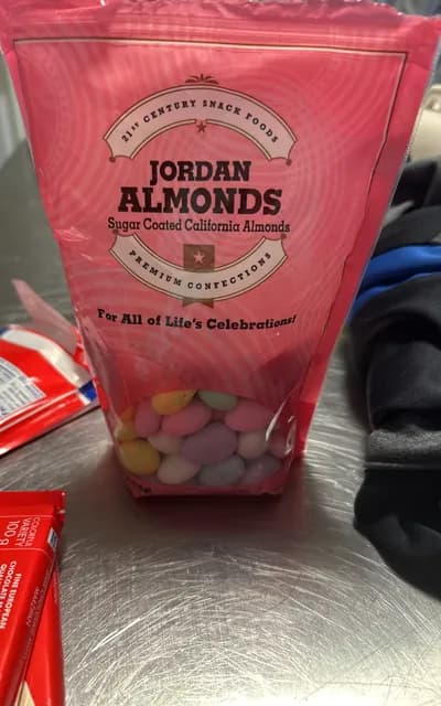 Jordan Almonds Sugar Coated California Almonds